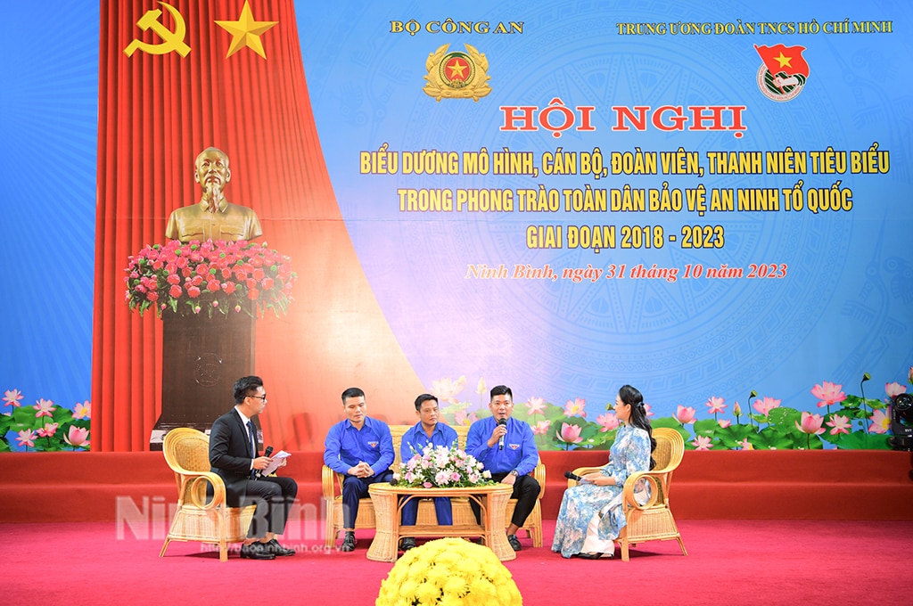 Biểu dương mô hình cán bộ đoàn viên thanh niên tiêu biểu trong phong trào toàn dân bảo vệ an ninh Tổ quốc giai đoạn 2018 2023