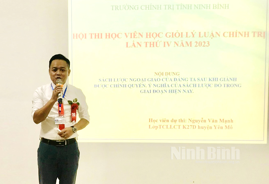 Bế mạc Hội thi học viên giỏi lý luận chính trị lần thứ IV