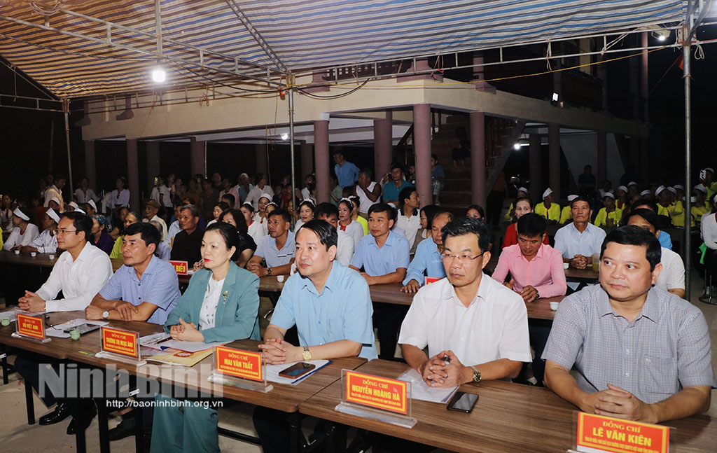 Đồng chí Phó Chủ tịch Ủy ban Trung ương MTTQ Việt Nam dự Ngày hội Đại đoàn kết toàn dân tộc ở bản Ao Lươn