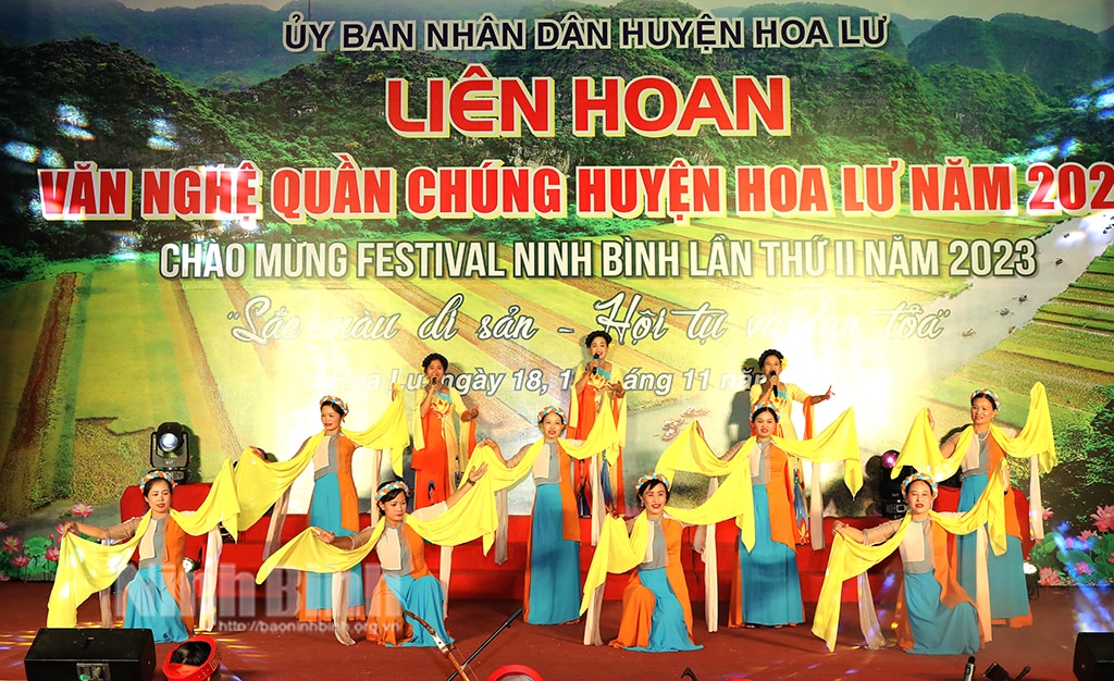 Hoa Lư rộn ràng những khúc nhạc nơi đồng quê