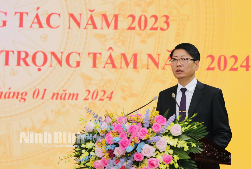 Thành ủy Tam Điệp triển khai nhiệm vụ trọng tâm năm 2024