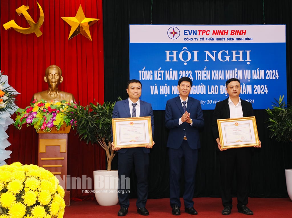 Công ty cổ phần Nhiệt điện Ninh Bình tổng kết công tác năm 2023