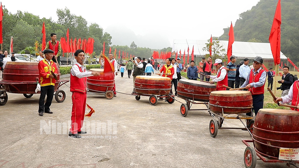 Gia Viễn Thực hiện nếp sống văn minh trong tổ chức lễ hội