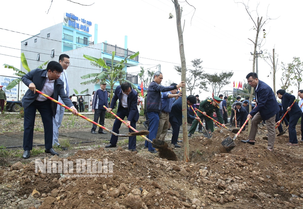 Các địa phương đơn vị phát động Tết trồng cây đời đời nhớ ơn Bác Hồ Xuân Giáp Thìn