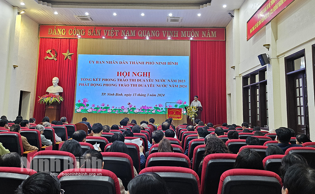 La ville de Ninh Binh lance un mouvement d'émulation patriotique en 2024