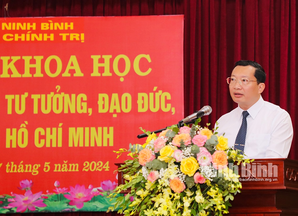 Hội thảo khoa học Học tập làm theo tư tưởng đạo đức phong cách Hồ Chí Minh