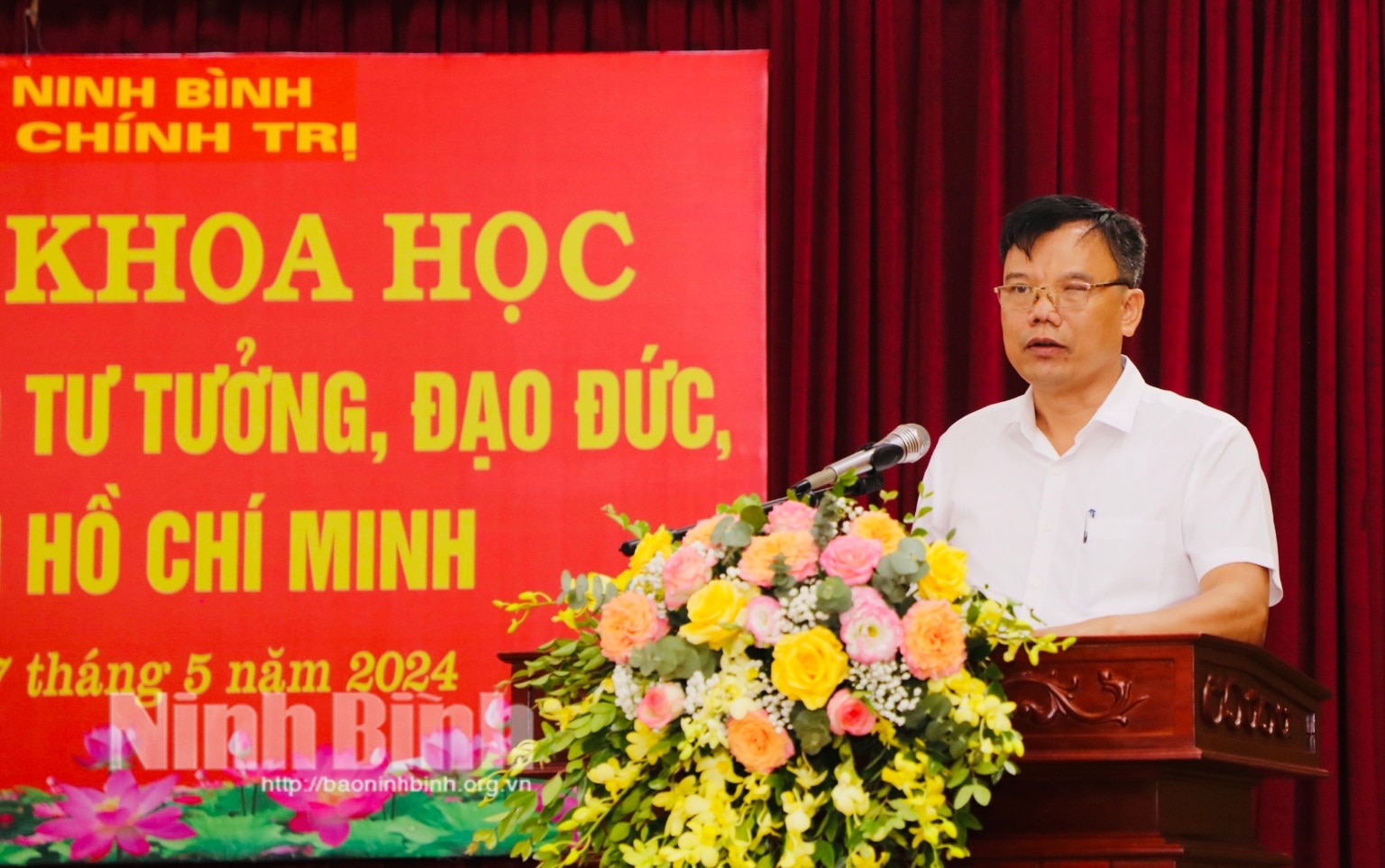 Đẩy mạnh việc học tập làm theo tư tưởng đạo đức phong cách Hồ Chí Minh đáp ứng yêu cầu nhiệm vụ trong giai đoạn mới