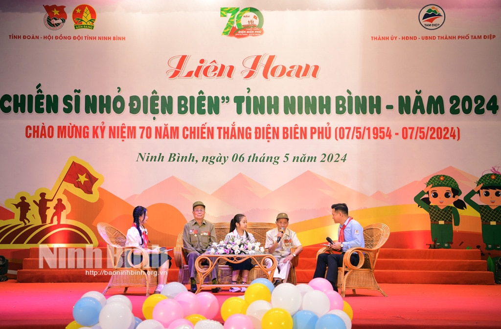 Liên hoan Chiến sĩ nhỏ Điện Biên tỉnh Ninh Bình năm 2024