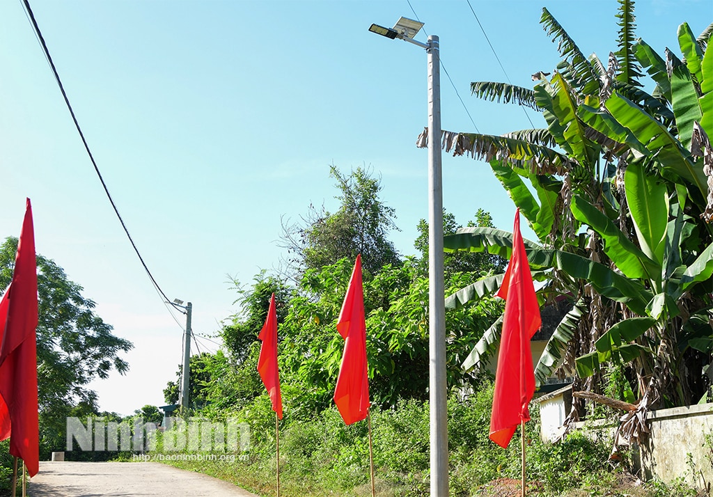 Gắn biển công trình chào mừng Đại hội đại biểu MTTQ Việt Nam tỉnh lần thứ XII