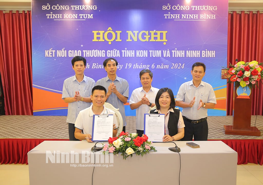 Hội nghị kết nối giao thương giữa tỉnh Ninh Bình và tỉnh Kon Tum