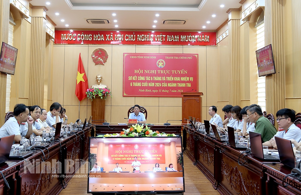 Ngành Thanh tra triển khai nhiệm vụ 6 tháng cuối năm 2024