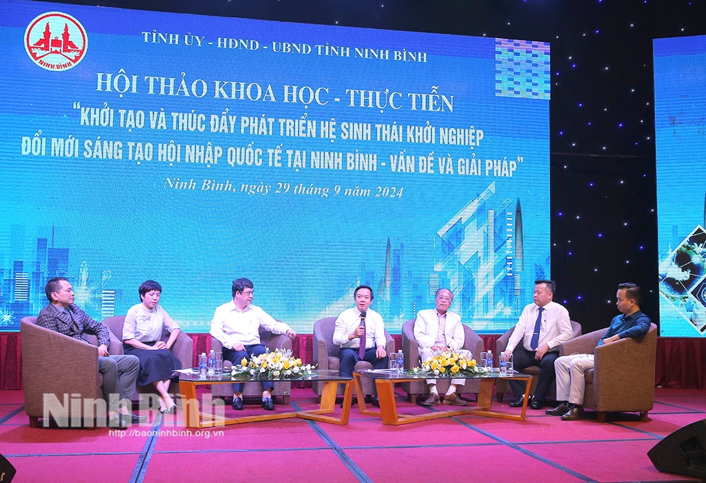 Phác họa bức tranh tổng thể về Trung tâm đổi mới sáng tạo ở Ninh Bình