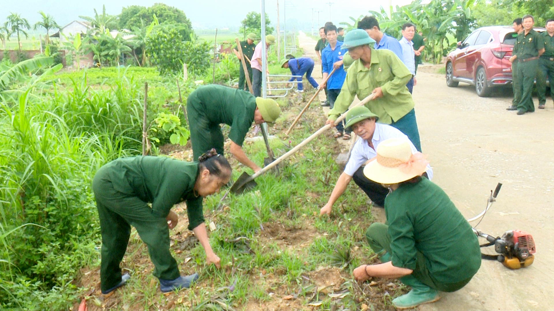 Chung sức xây dựng xã nông thôn mới nâng cao