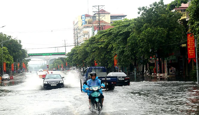 Cảnh báo mưa lớn trên địa bàn tỉnh Phú Thọ do ảnh hưởng cơn bão số 2