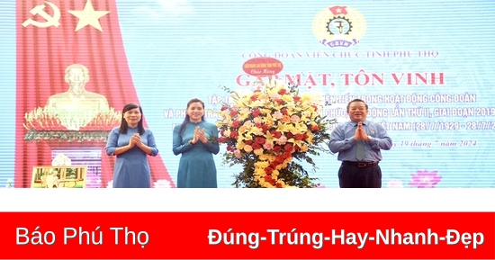 Công đoàn Viên chức tỉnh: Gặp mặt, tôn vinh tập thể, cá nhân điển hình tiên tiến giai đoạn 2019