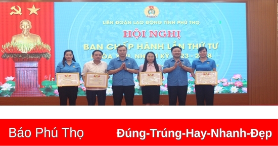 Hội nghị Ban Chấp hành Liên đoàn Lao động tỉnh lần thứ Tư, khóa XVII