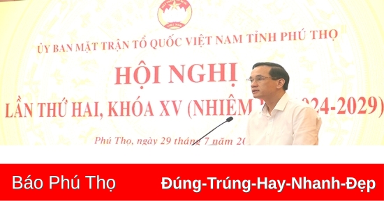 Hội nghị Ủy ban MTTQ tỉnh lần thứ Hai, khóa XV, nhiệm kỳ 2024- 2029