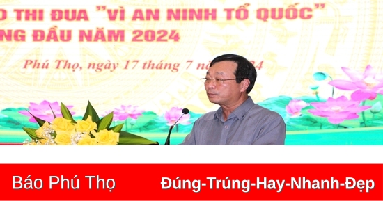 Thực hiện hiệu quả Phong trào thi đua Vì an ninh Tổ quốc