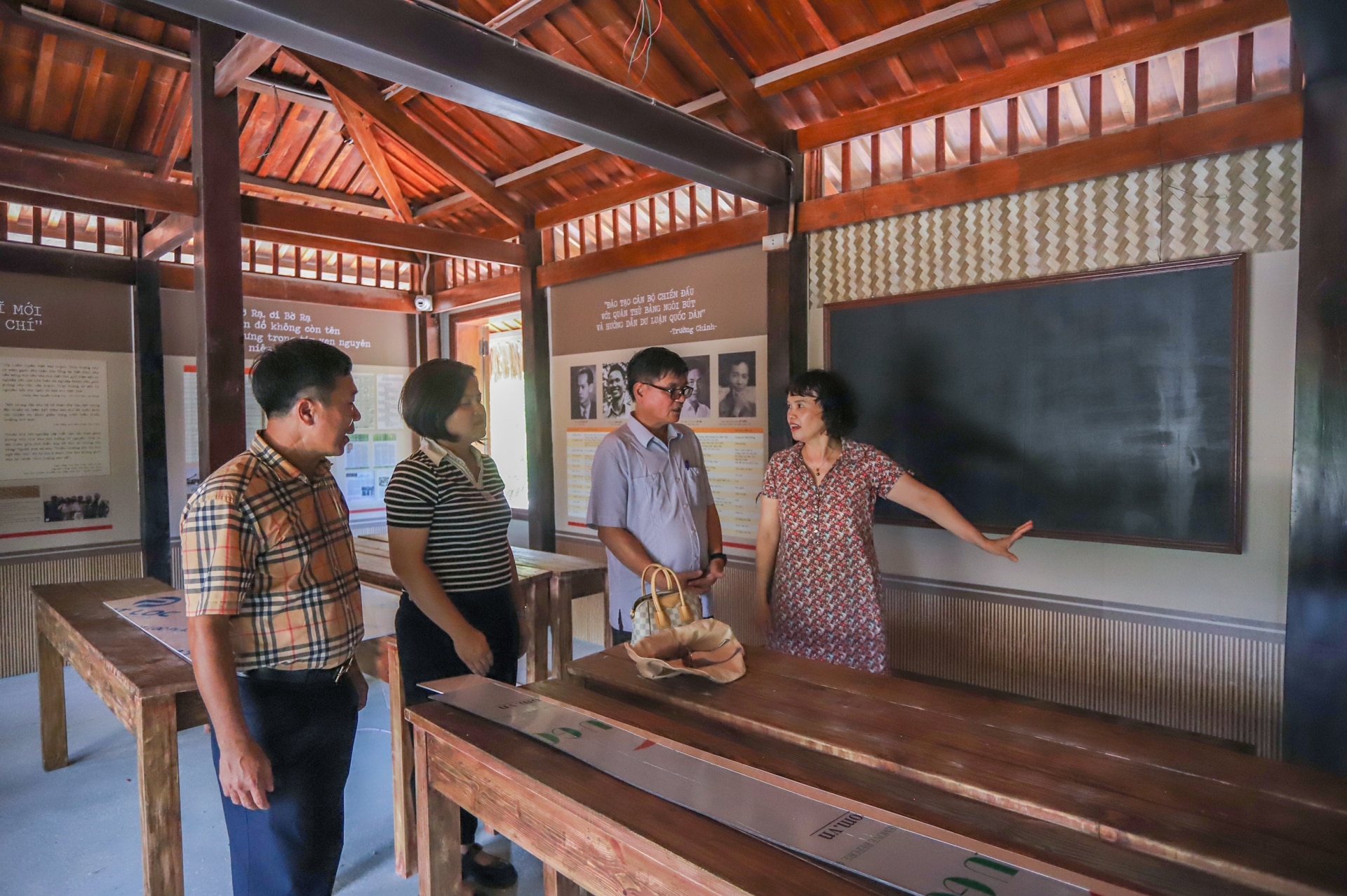 Huynh Thuc Khang Journalism School in the Heritage House of Vietnam Revolutionary Journalism