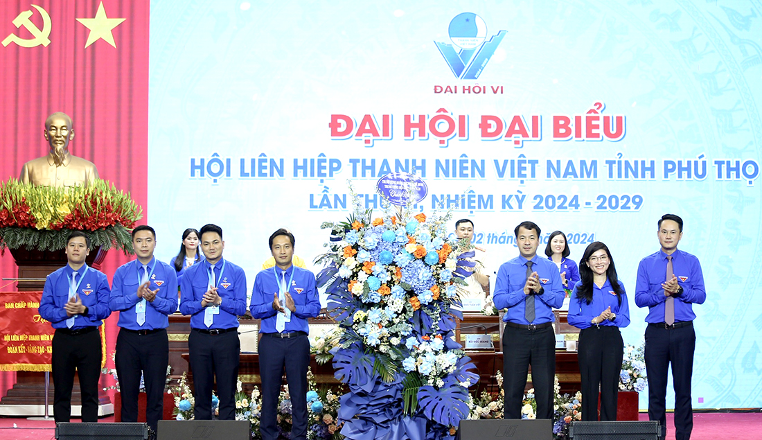 Đại hội đại biểu Hội LHTN Việt Nam tỉnh Phú Thọ lần thứ VI, nhiệm kỳ 2024-2029 thành công tốt đẹp