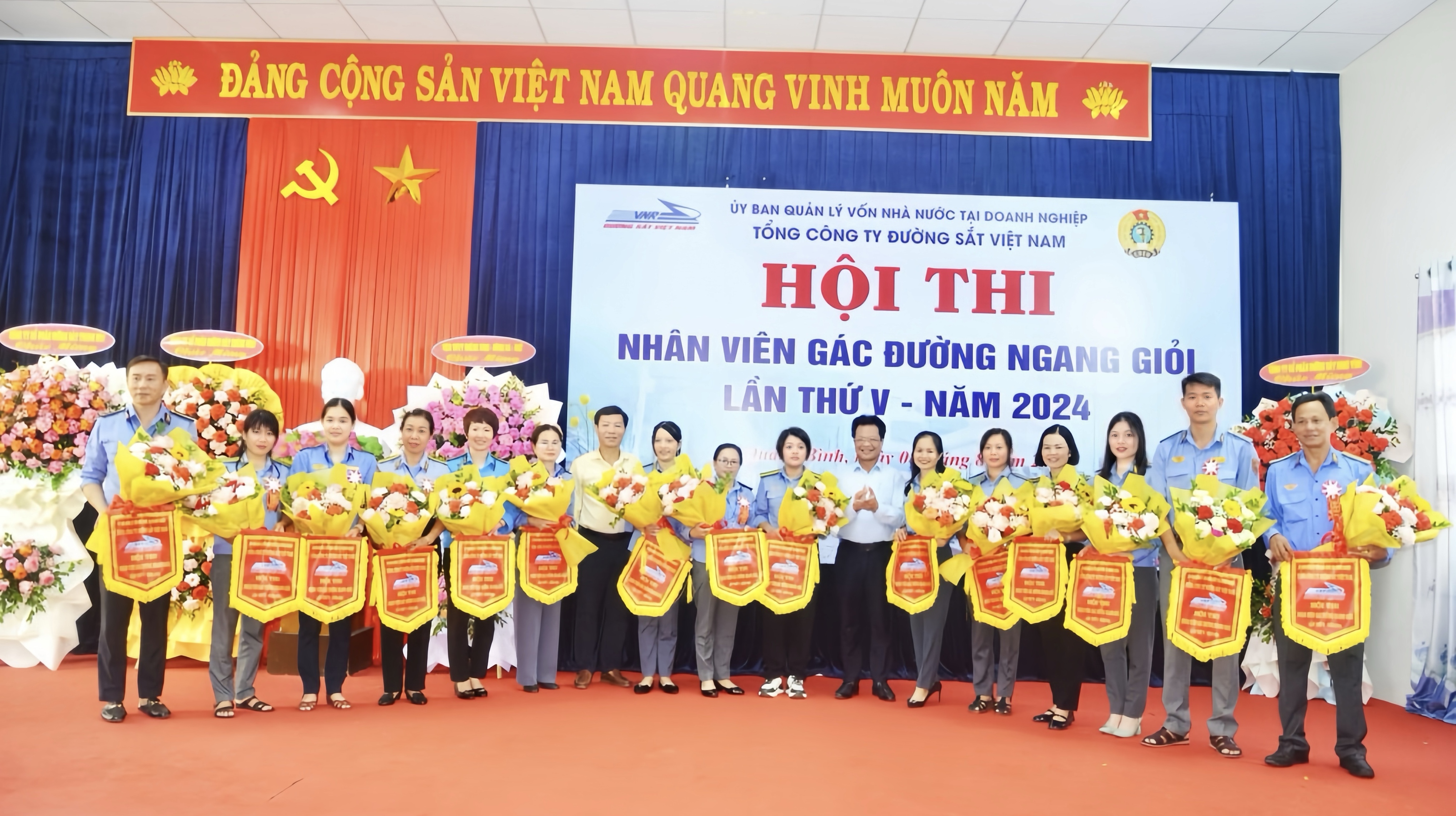 Hội thi “Nhân viên gác đường ngang giỏi lần thứ V - năm 2024”