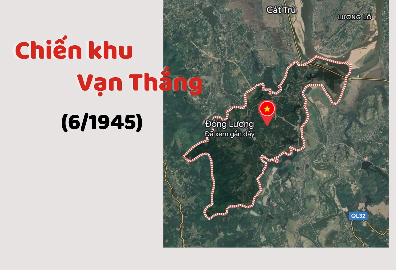 Tháng Tám trên vùng đất chiến khu xưa