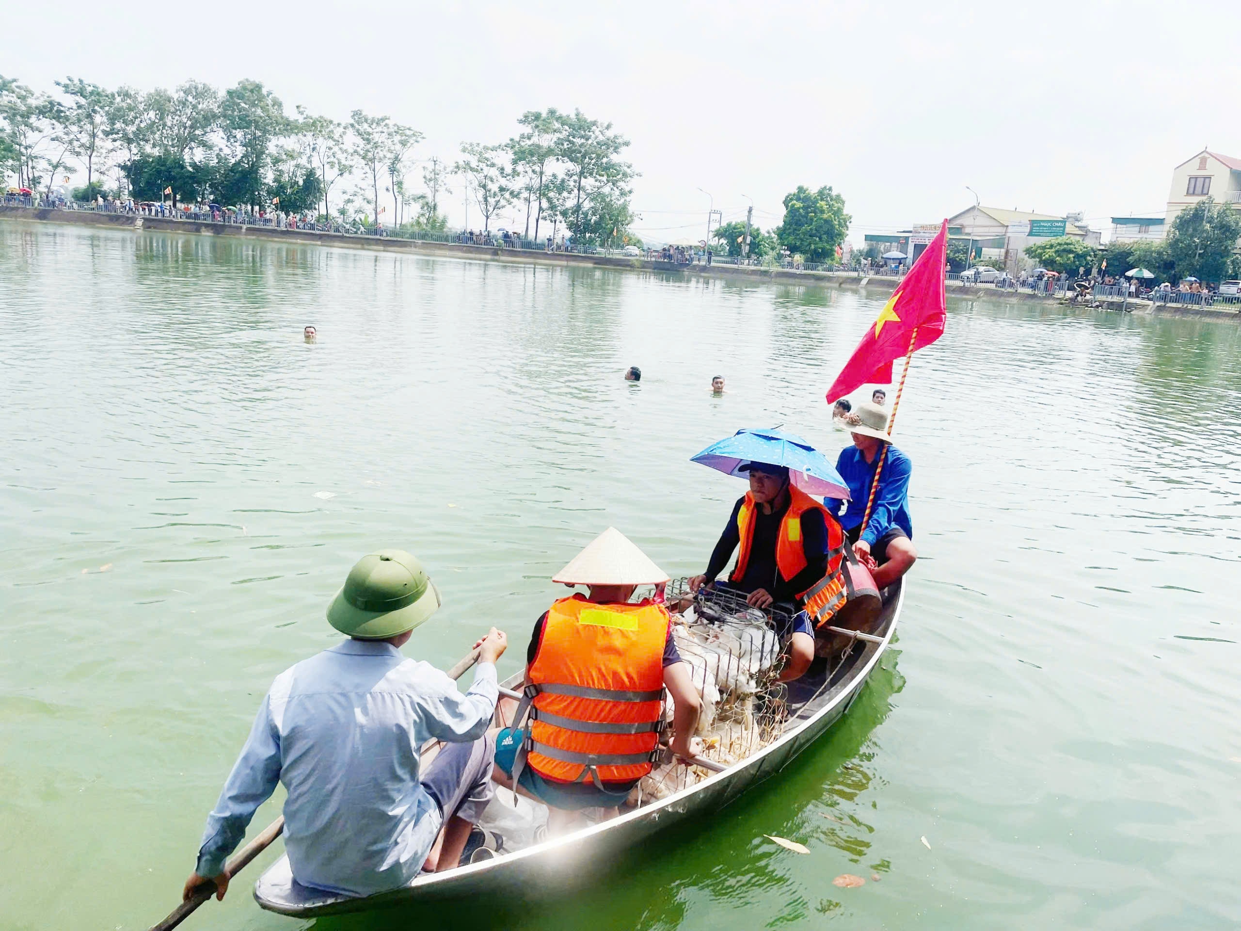 Độc đáo trò chơi bắt vịt