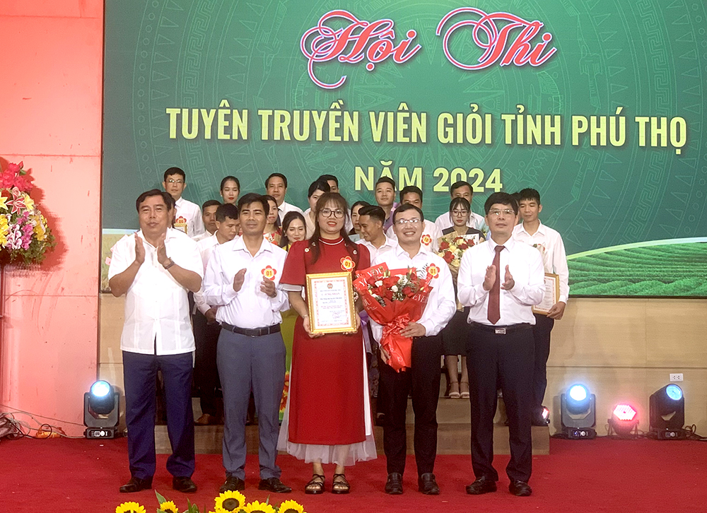 Hội thi Tuyên truyền viên giỏi năm 2024