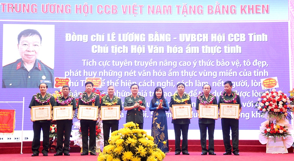 Đại hội thi đua yêu nước “Cựu chiến binh gương mẫu” lần thứ VII