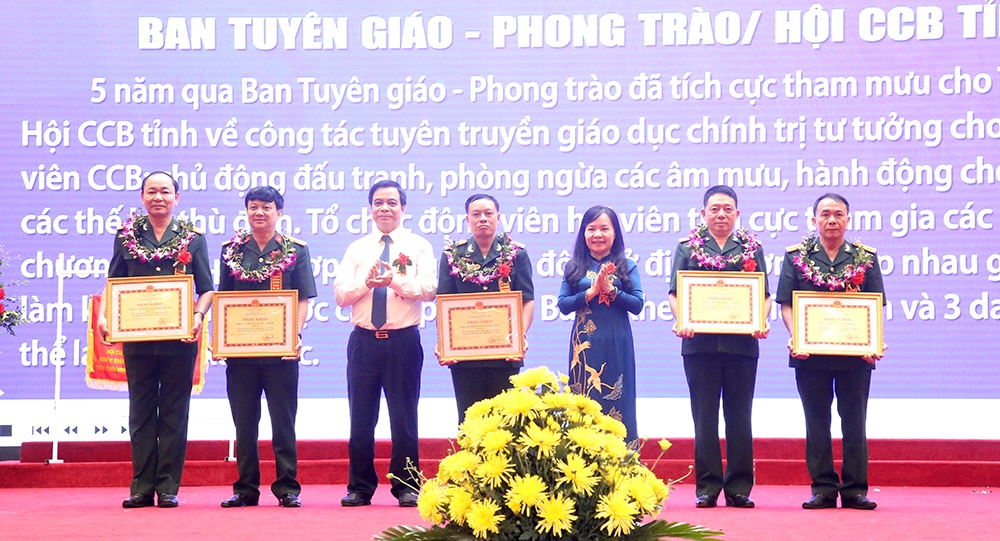 Đại hội thi đua yêu nước “Cựu chiến binh gương mẫu” lần thứ VII