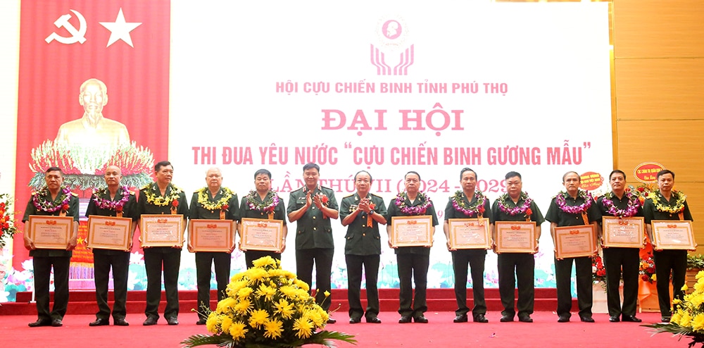 Đại hội thi đua yêu nước “Cựu chiến binh gương mẫu” lần thứ VII