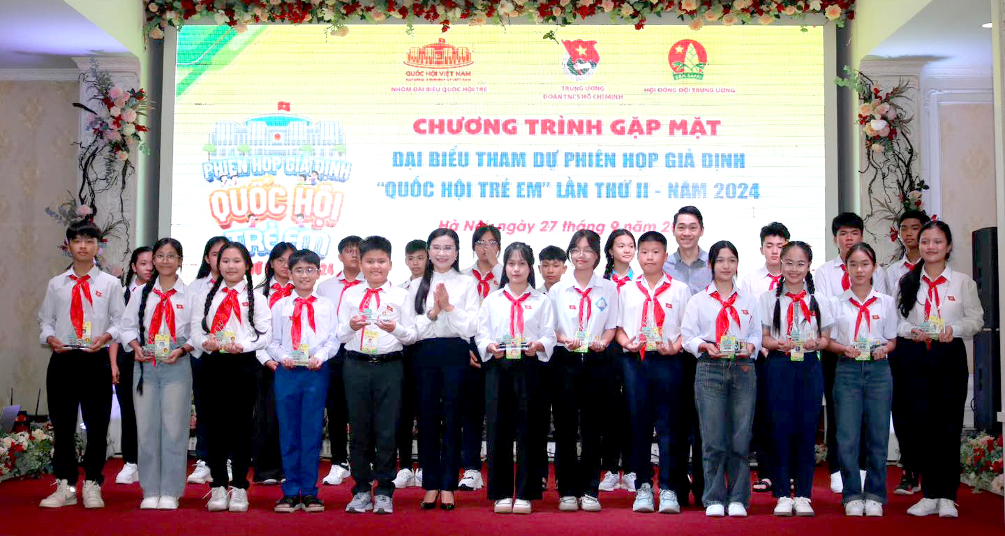 Phiên họp giả định “Quốc hội trẻ em” Lần thứ II - năm 2024