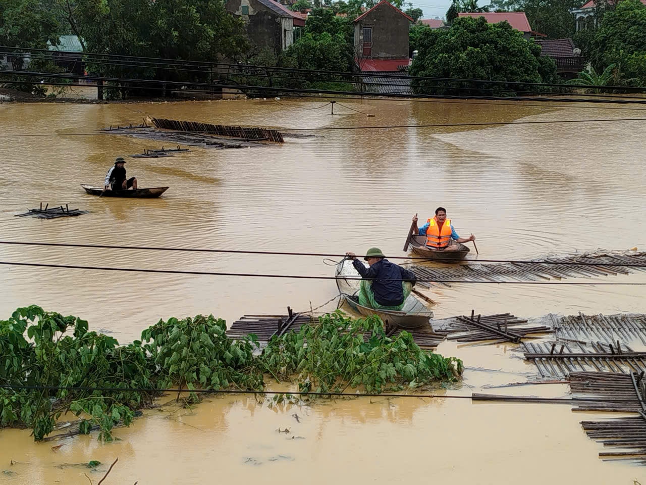 Đề phòng nước sông Bứa dâng cao trở lại