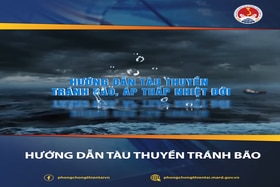 Hướng dẫn tàu thuyền tránh bão