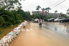 Thông báo phân luồng giao thông qua huyện Hạ Hòa