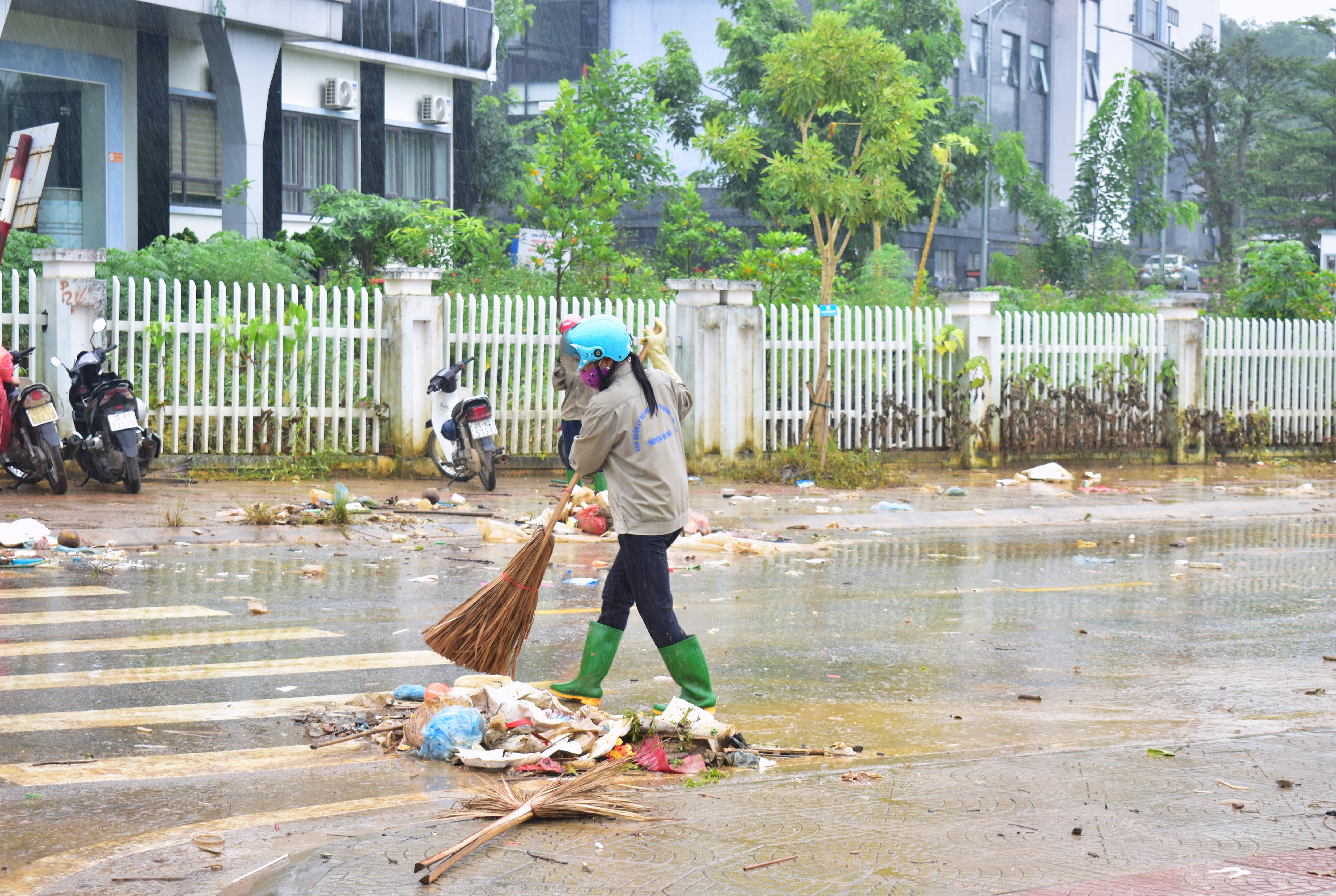 Nhịp sống sau thiên tai