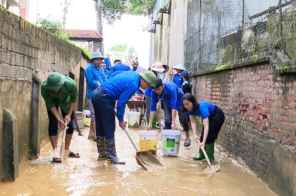 Nhịp sống sau thiên tai