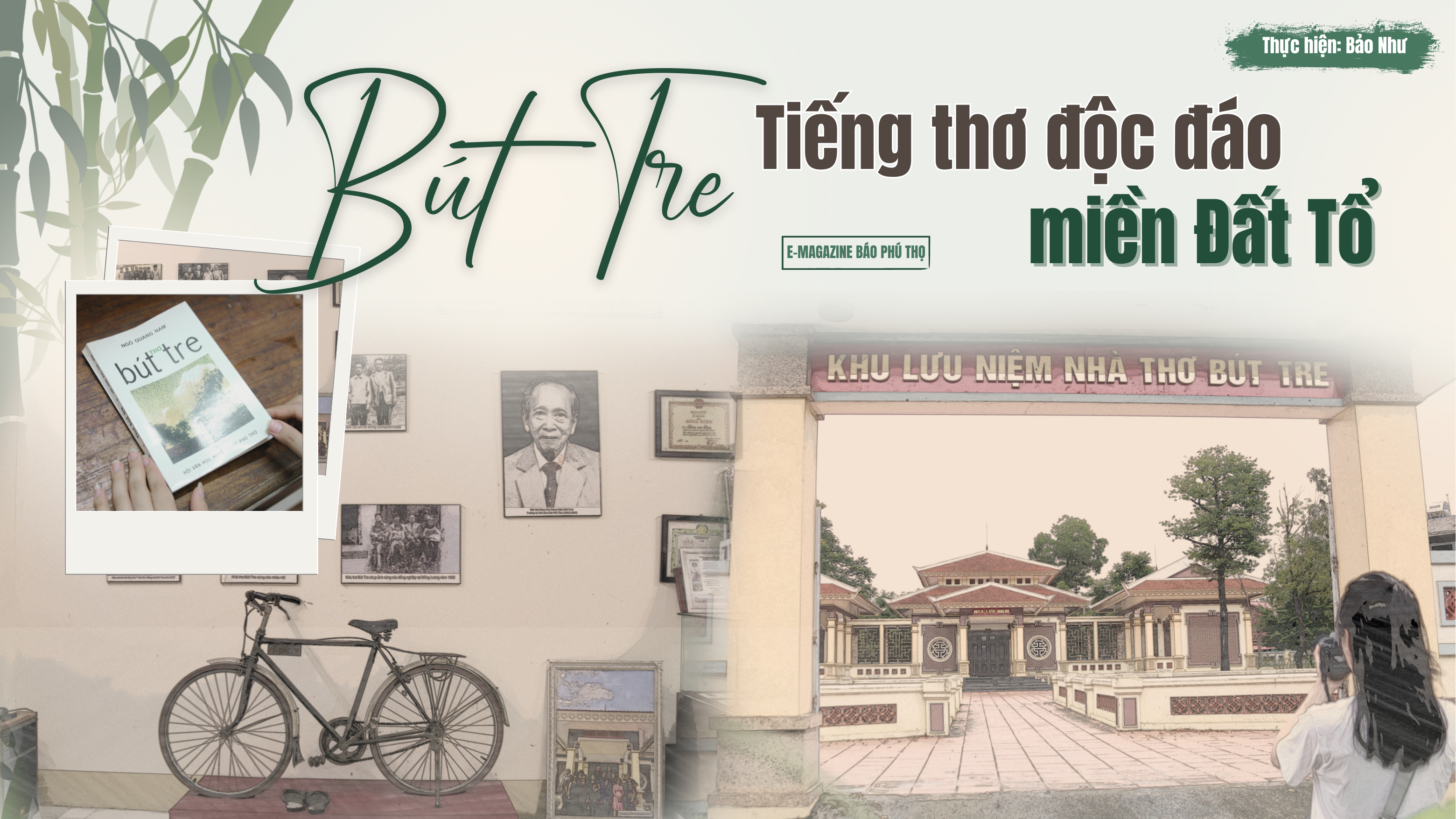 Bút Tre - Tiếng thơ độc đáo miền Đất Tổ