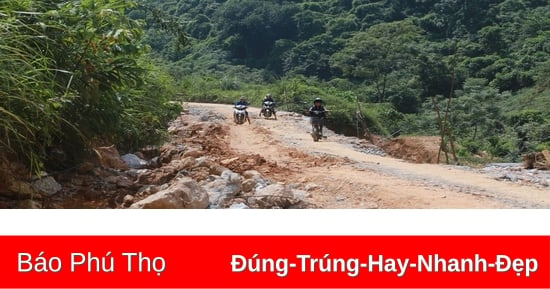 Il faut réparer rapidement la route intercommunale de Huong Can