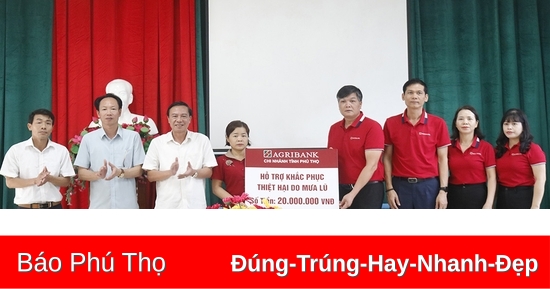 Se recaudan 75 millones de dongs para reparar los daños causados ​​por las inundaciones en el distrito de Thanh Thuy