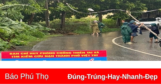 Khẩn trương khắc phục thiệt hại do ảnh hưởng của cơn bão số 3