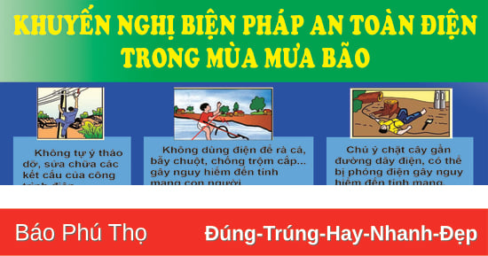 Khuyến nghị biện pháp an toàn điện trong mùa mưa bão