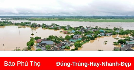 多くの地域が浸水している