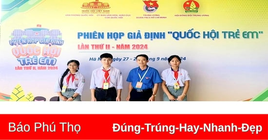 Phiên họp giả định “Quốc hội trẻ em” Lần thứ II