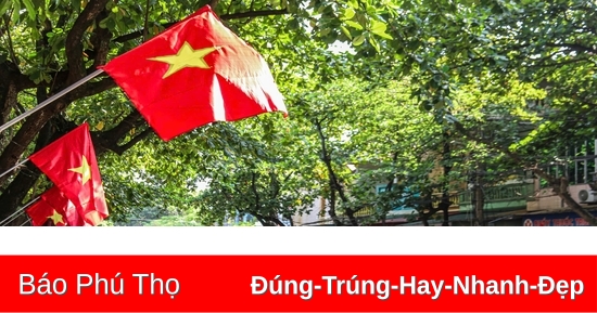 Rực rỡ cờ sao chào mừng Tết Độc lập