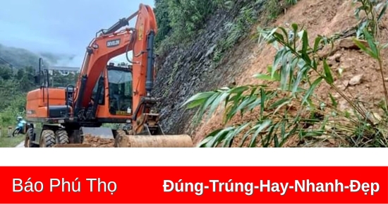 Tiếp tục khắc phục sạt lở đất tại xã Trung Sơn