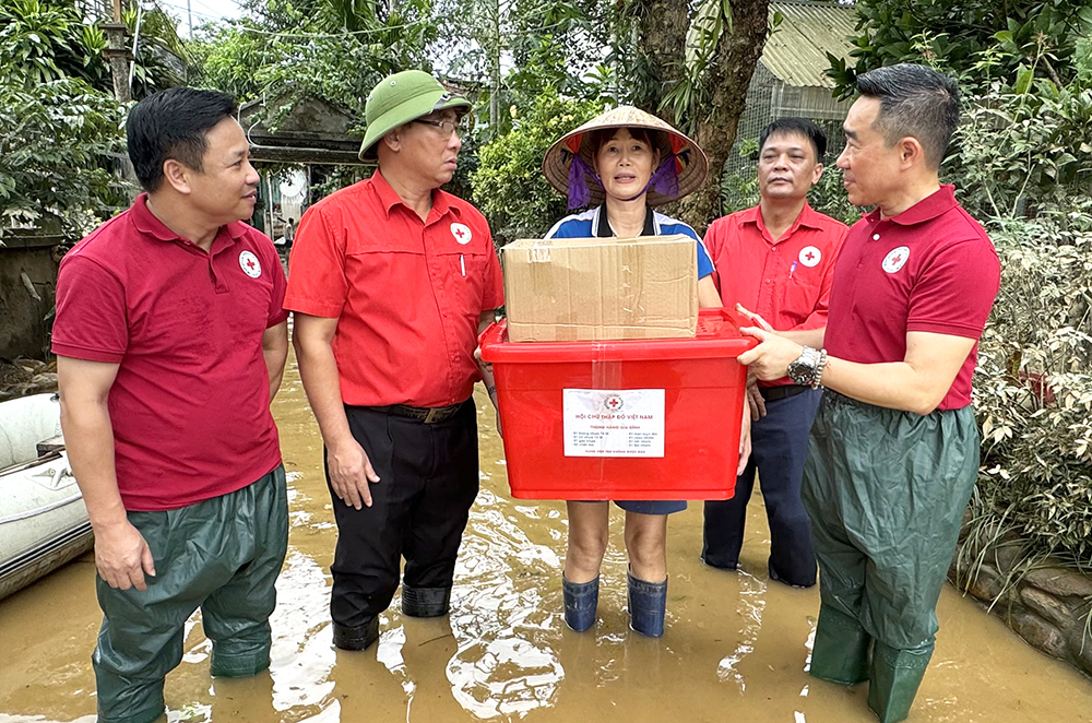 Lan tỏa tinh thần “Tương thân tương ái” giữa thiên tai