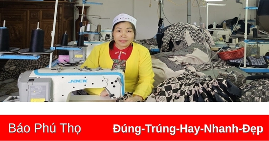 Hiệu quả từ Tổ may liên kết của phụ nữ dân tộc thiểu số