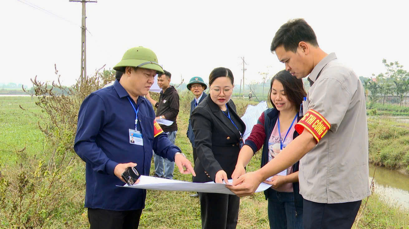 Tổ chức cưỡng chế thực hiện Quyết định kiểm đếm bắt buộc tại xã Xuân Huy