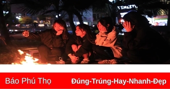 Không khí lạnh di chuyển xuống Trung Bộ và tiếp tục tăng cường, trời rét